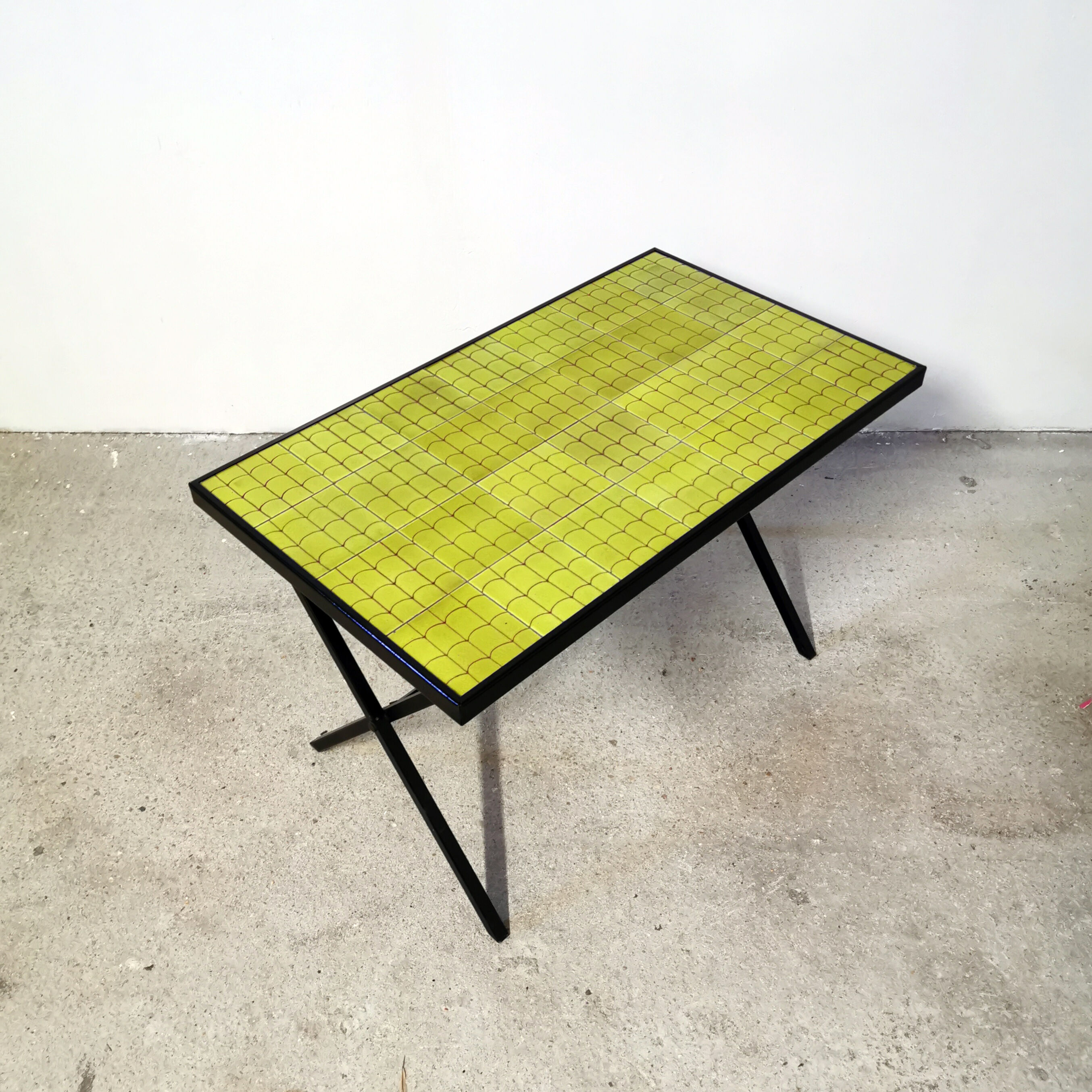 Ceramic coffee table, 1950