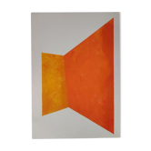 Minimalist geometric painting