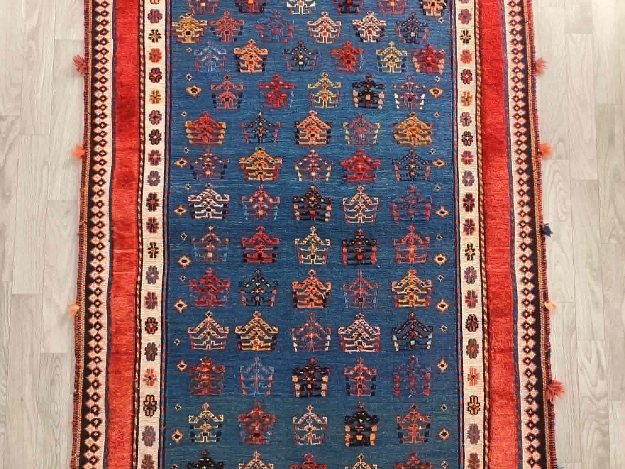 Tapis Persan Qashqaï fait main