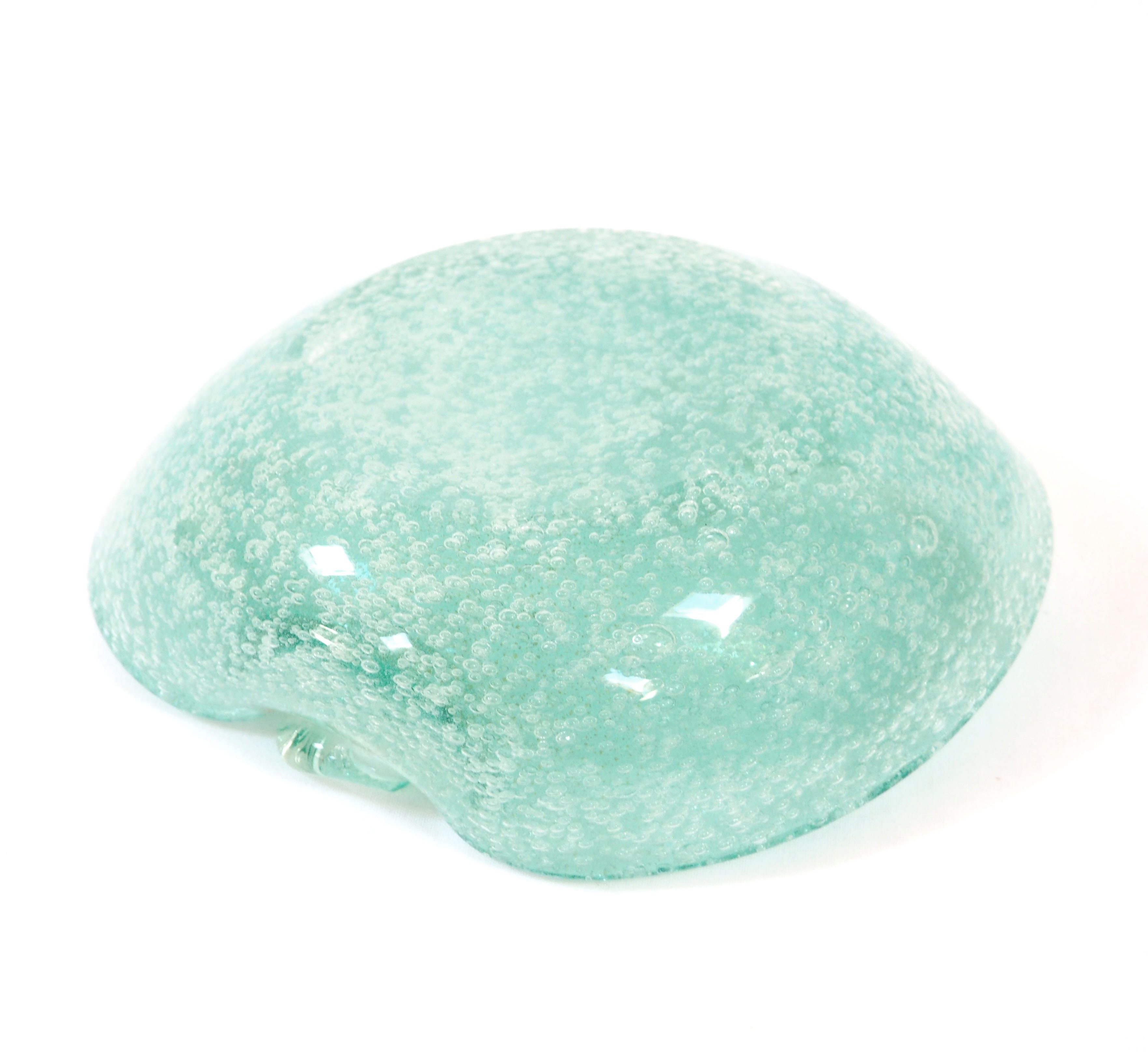 Turquoise Crystal Cigar Ashtray