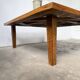 1940 marquetry oak coffee table