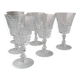 Crystal footed glasses