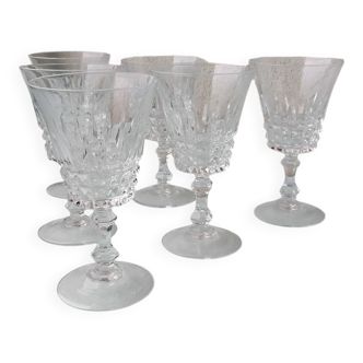 Crystal footed glasses
