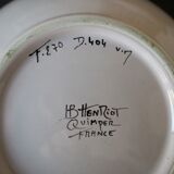 Serving salad bowl Henriot Quimper