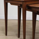 Scandinavian nesting tables "Kvalitet Form Funktion" in teak, 1960