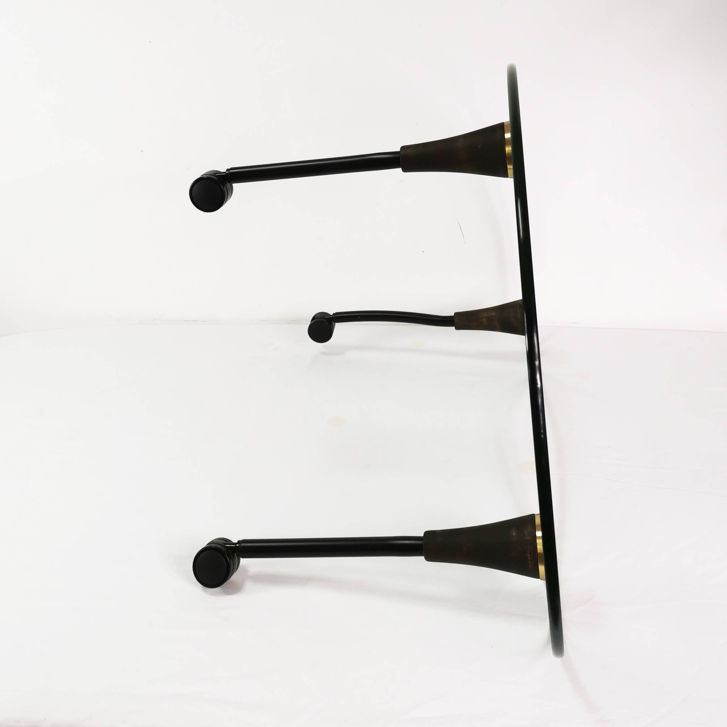 Postmodern, kidney coffee table, Germany, 1980s.