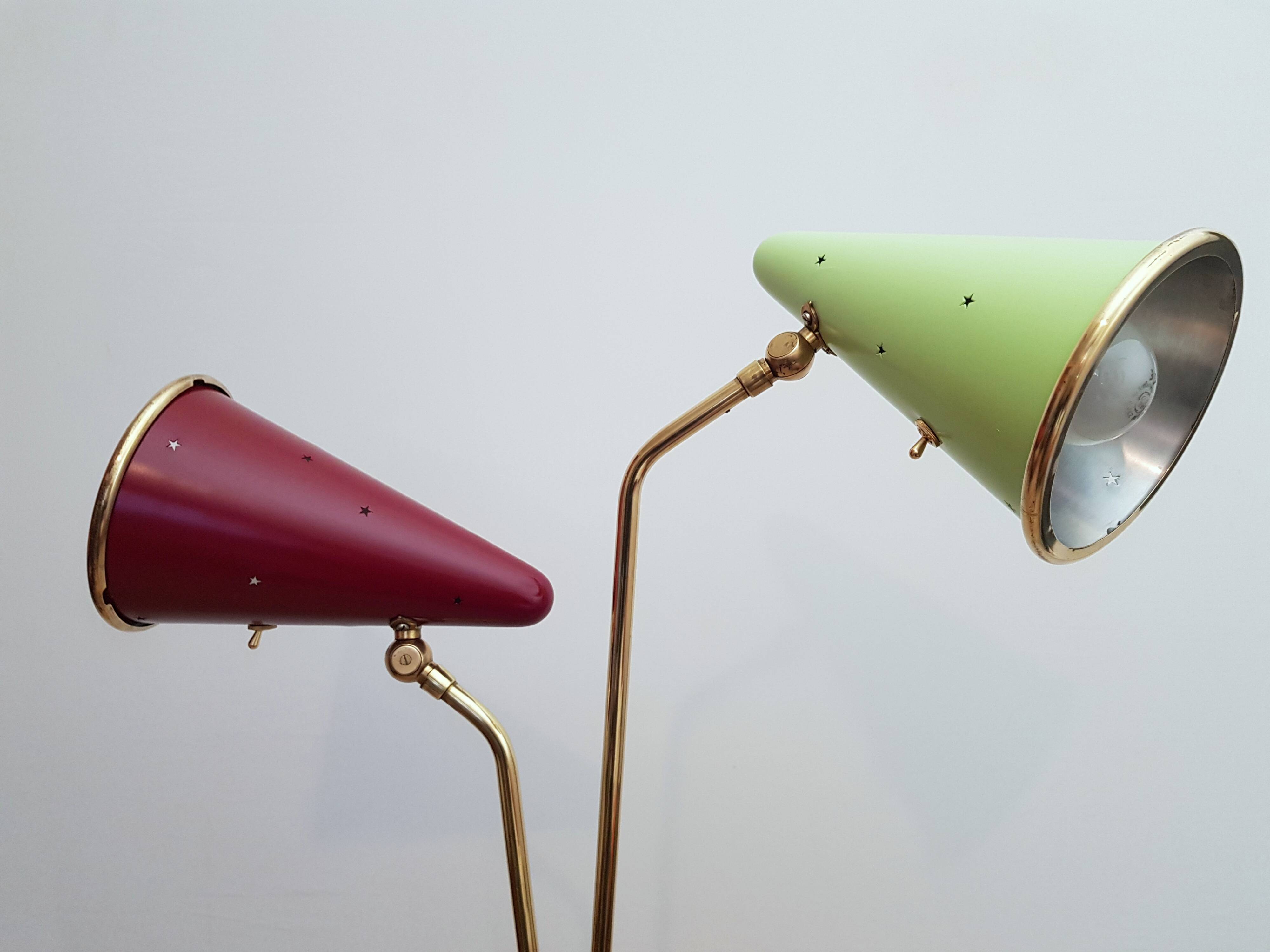House articulated lamp lamp Lunel 1950