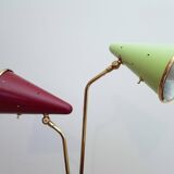 House articulated lamp lamp Lunel 1950