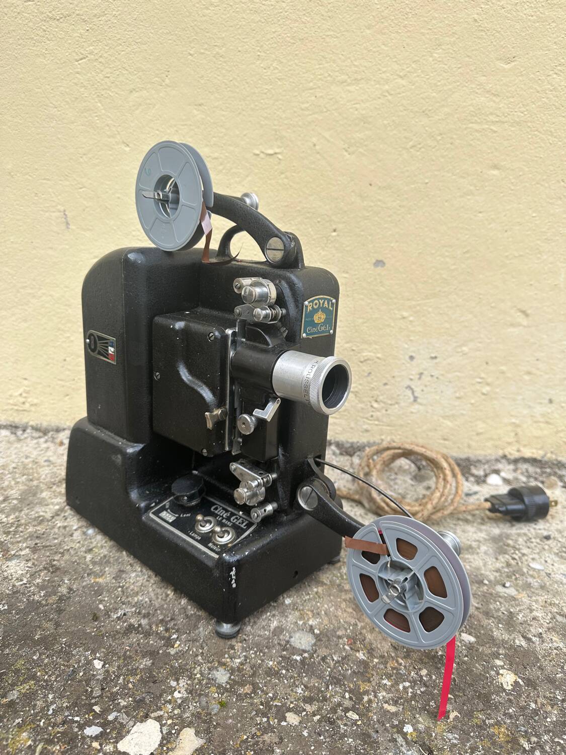 Super 8 projector Royal Cine Gel 1950 Le Mans