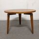 Round pedestal table tripod Art Deco circa 1930