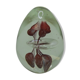 Egg press paper flower parchment