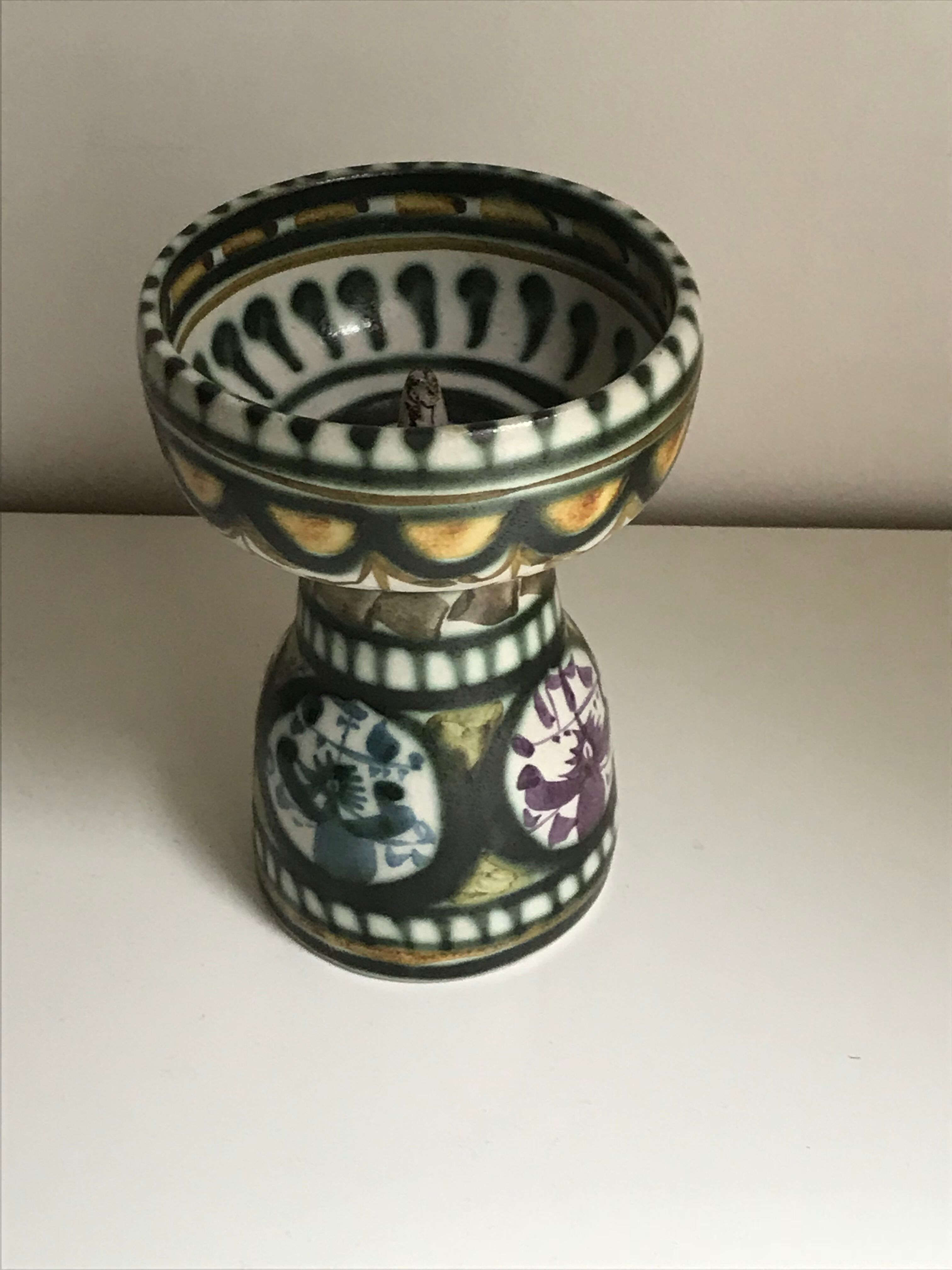 Keraluc ceramic candlestick