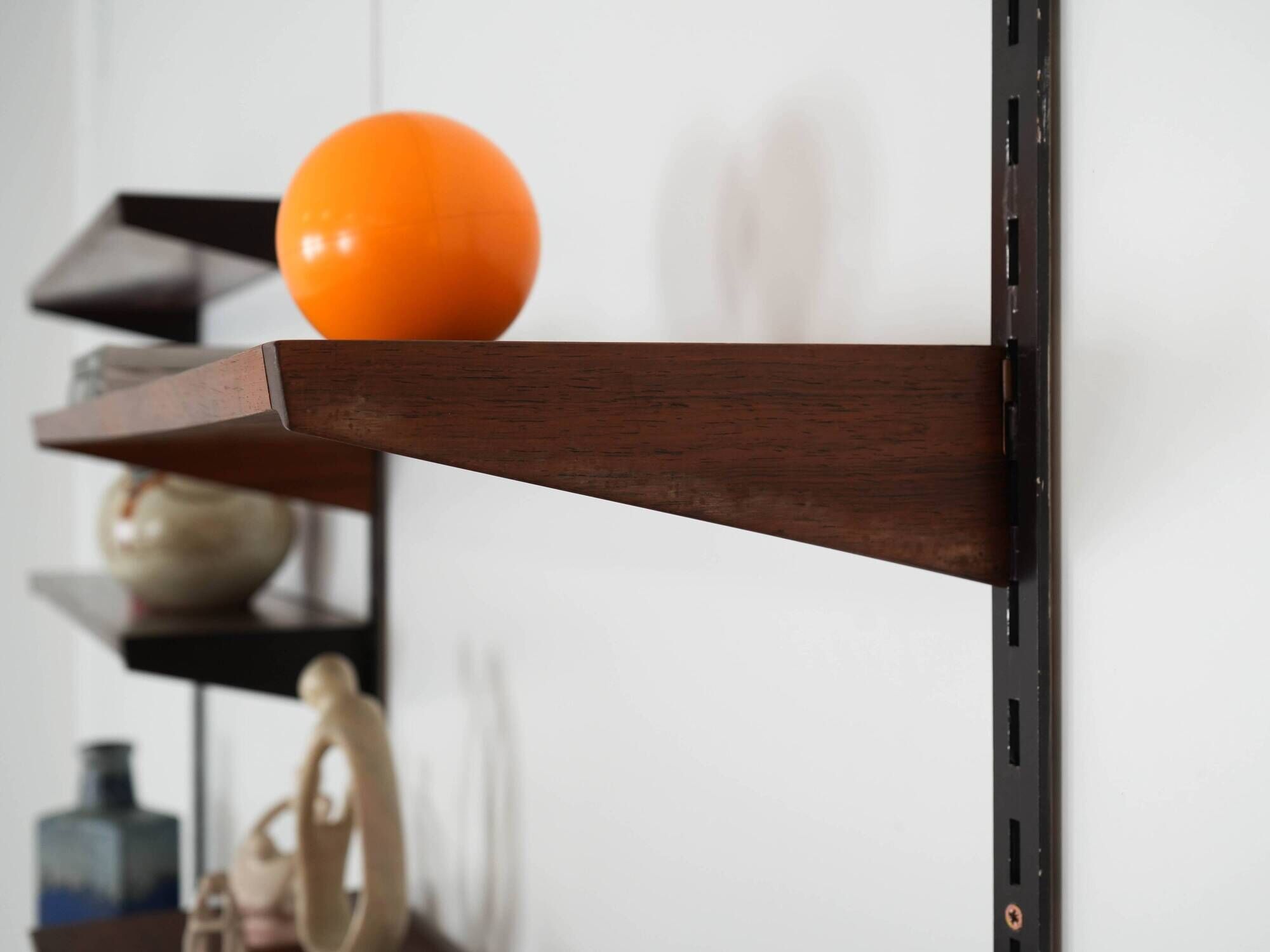 Rosewood shelving unit, Danish design, 1960s, designer: Kai Kristiansen, ma