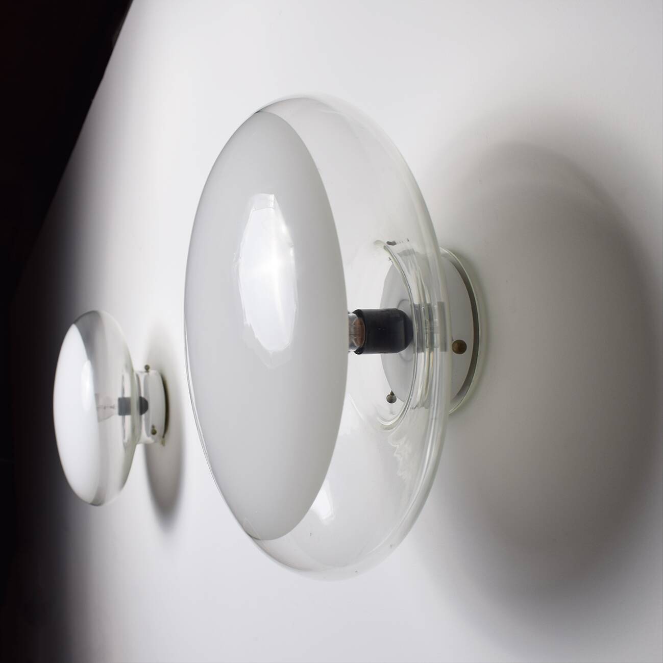 Italian Gill Sconces By Roberto Pamio And Renato Toso For Leucos