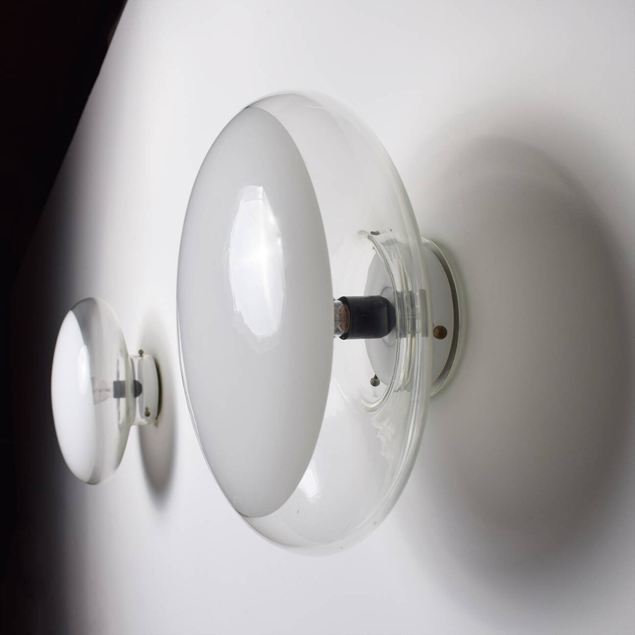 Italian Gill Sconces By Roberto Pamio And Renato Toso For Leucos