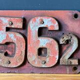 Locomotive railway logo plate vintage from 1970's original, man cave must.