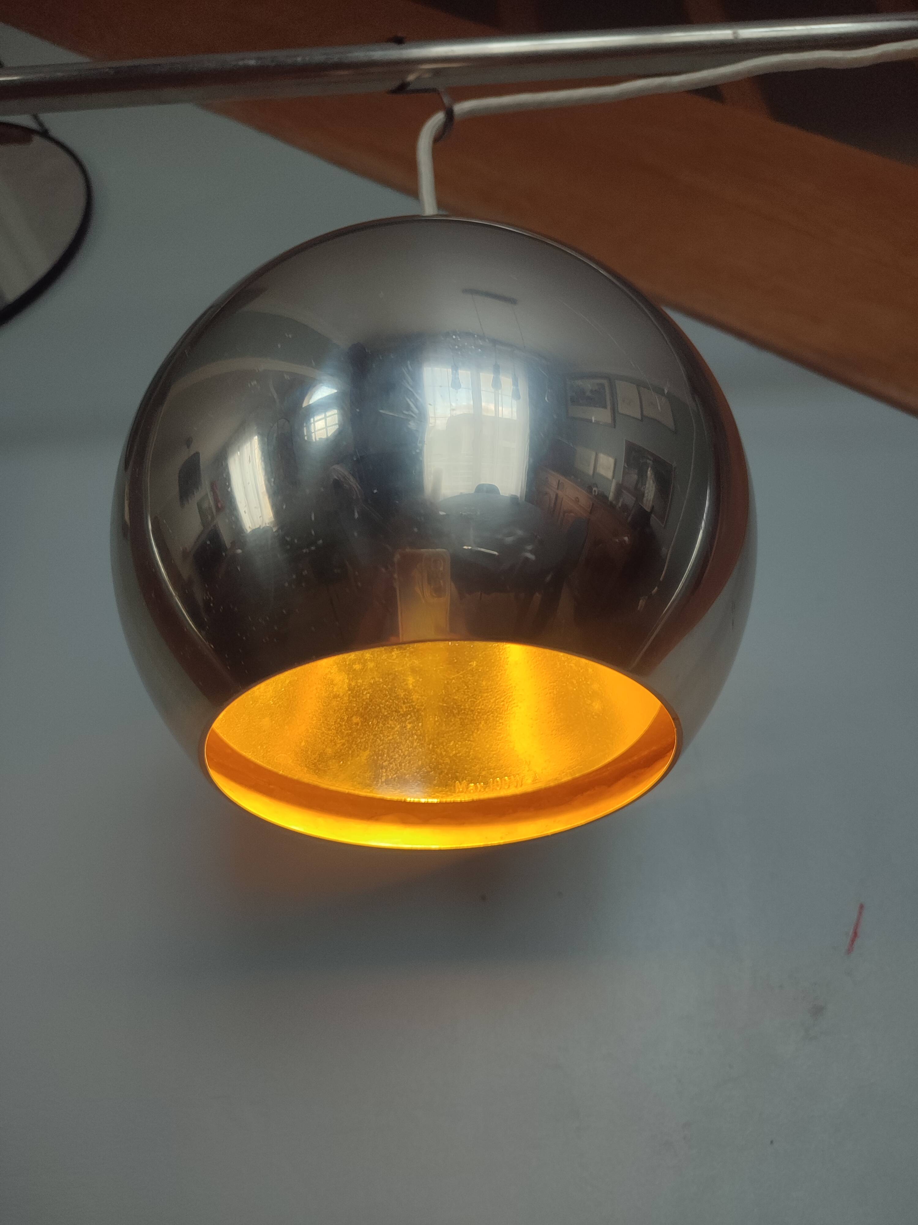 Suspension Topan attribuée à Verner Panton vintage