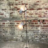 Vintage chrome steel floor lamp 80'S