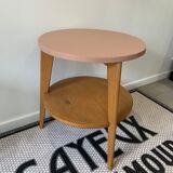 Table basse ronde bout de canapé