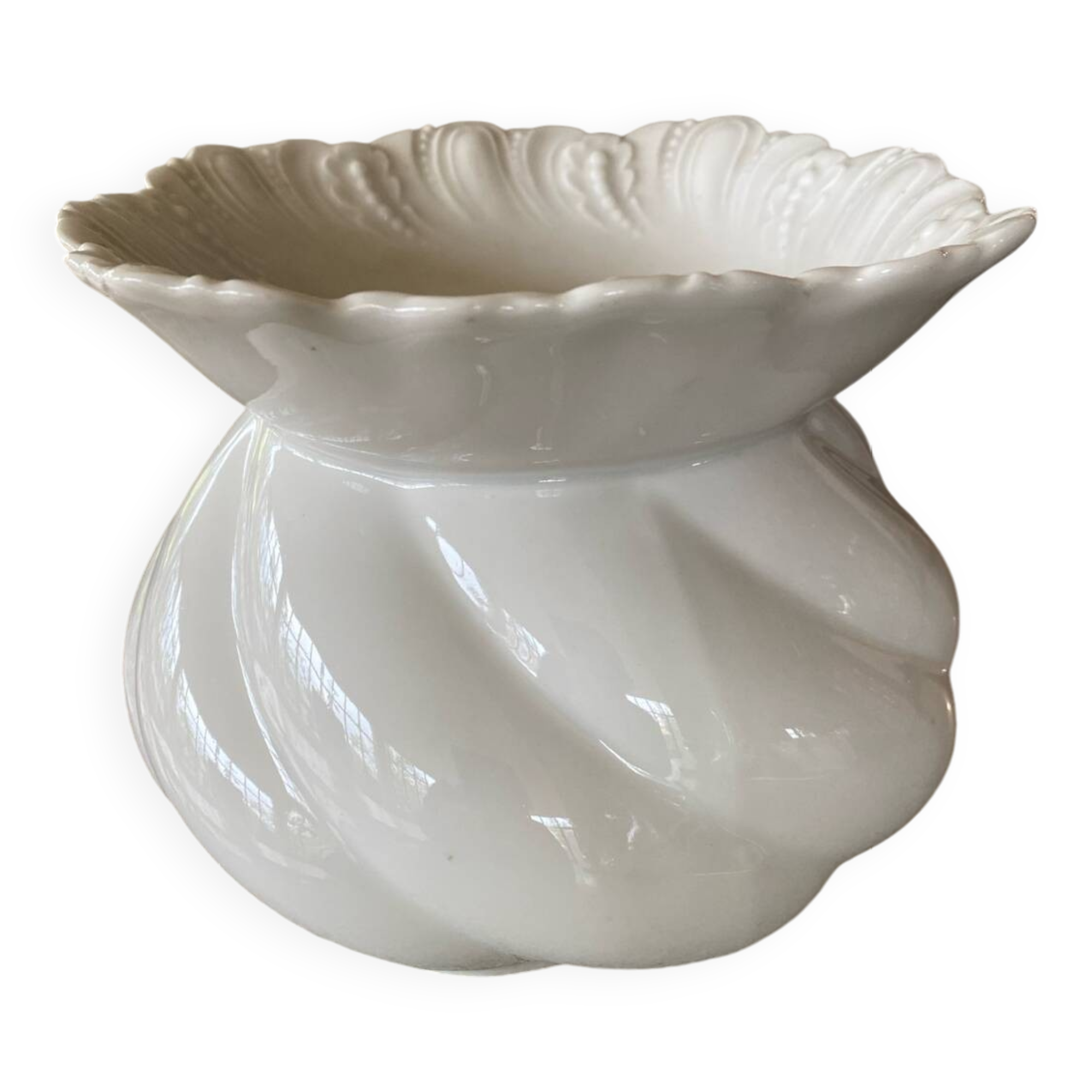 Vase porcelaine blanche