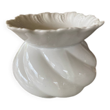 White porcelain vase