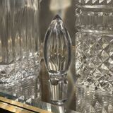 Glass whiskey decanter 1970