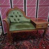 Vintage telephone bench