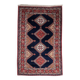 Handmade vintage Persian Afshar rug 198cm x 302cm, 1950s