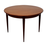 Table ronde extensible vintage scandinave