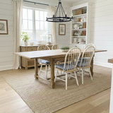 Farmhouse wooden table