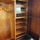 1920s Mahogany and Oak Compactom Ltd Gentleman’s Wardrobe