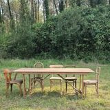 Table guinguette en boiss massif