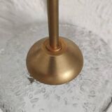 Textured glass wall light