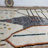 Tapis berbère en laine fait main