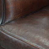 Set of 2 luxury sheepskin armchairs with a timeless look