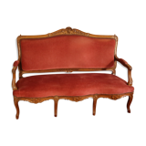 Banquette d'apparat Louis XV