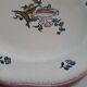 Set of 13 plates Gien earthenware 25cm