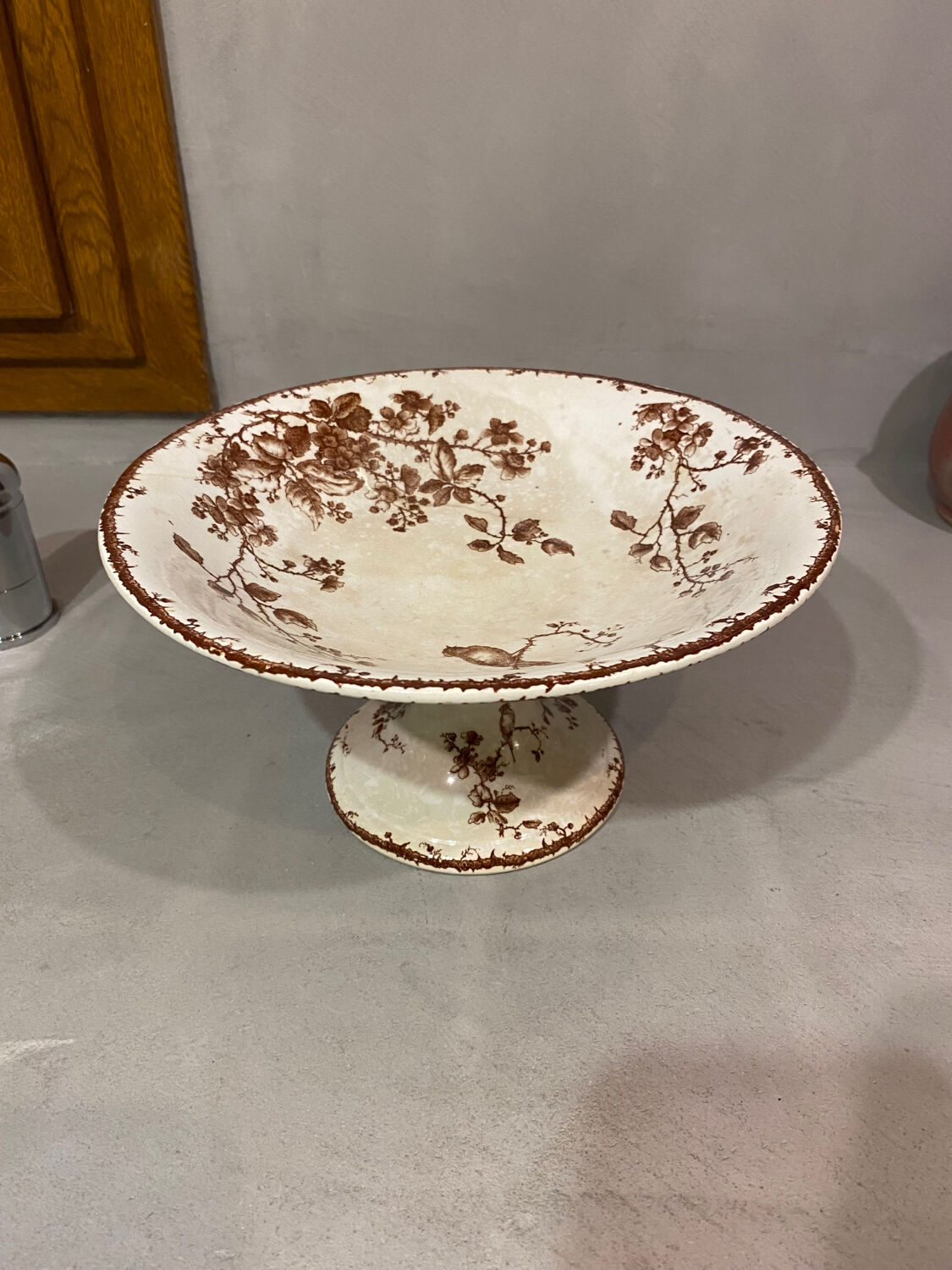 Gien gold medal warbler fruit bowl