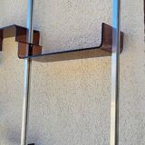 Vintage modular library shelf 6 legs and 14 shelves