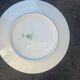 6 plates in limoges porcelain pattern old floral frieze