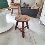 Vintage tripod stool