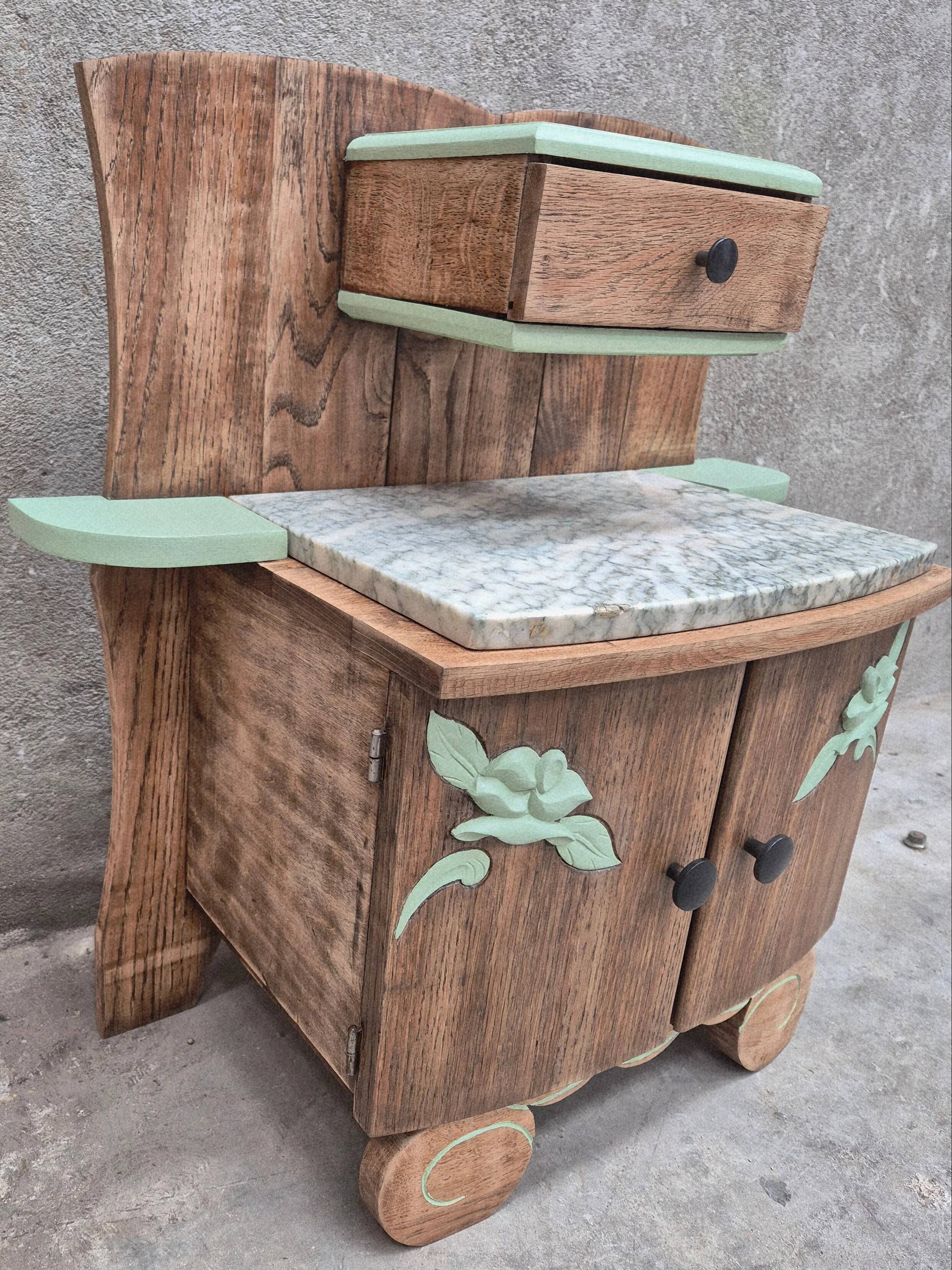 Art Deco bedside table
