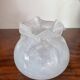 handmade blown glass ball vase Maure Vieil