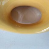 Vintage yellow sculptural pitcher 70s design