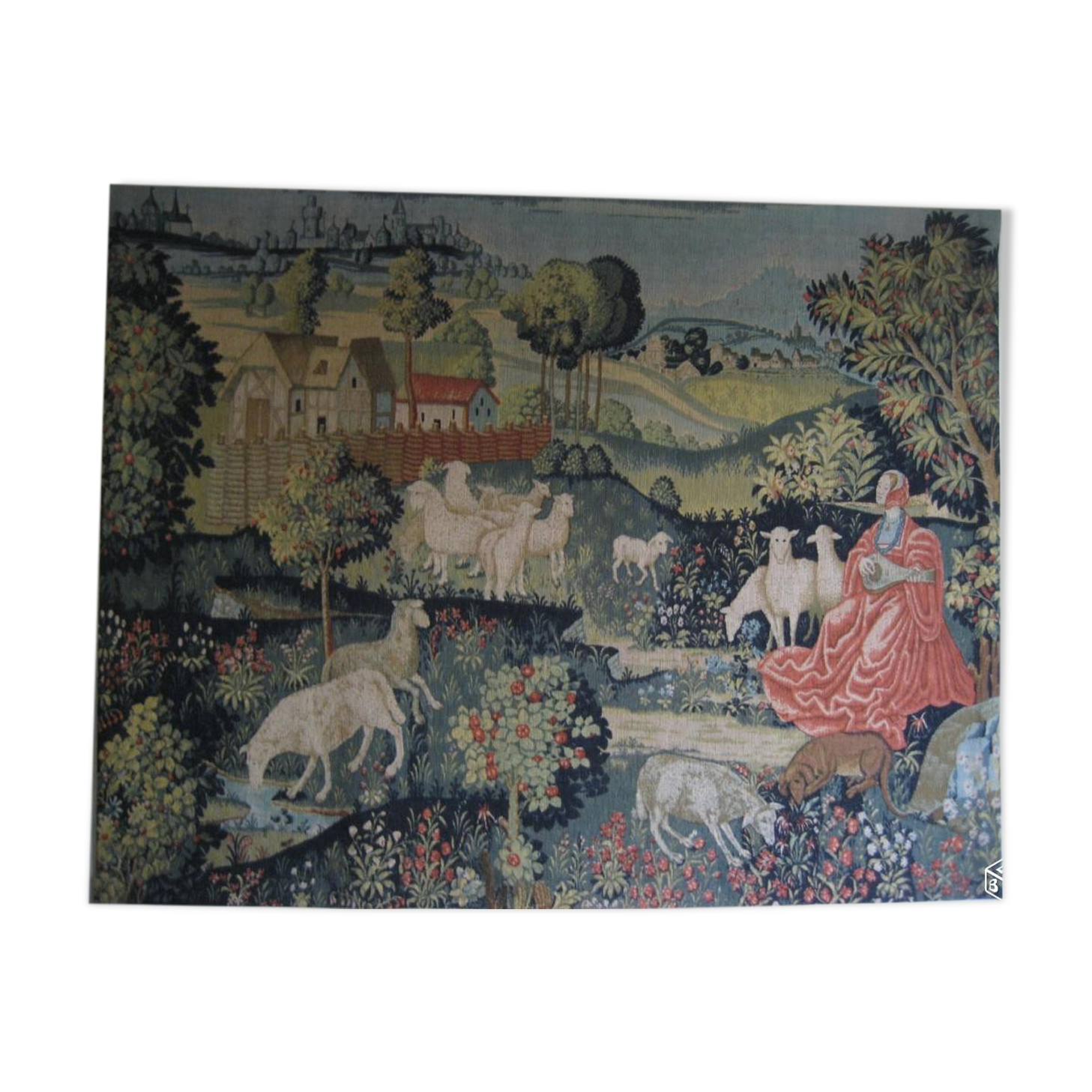 AUBUSSON Robert FOUR wall tapestry