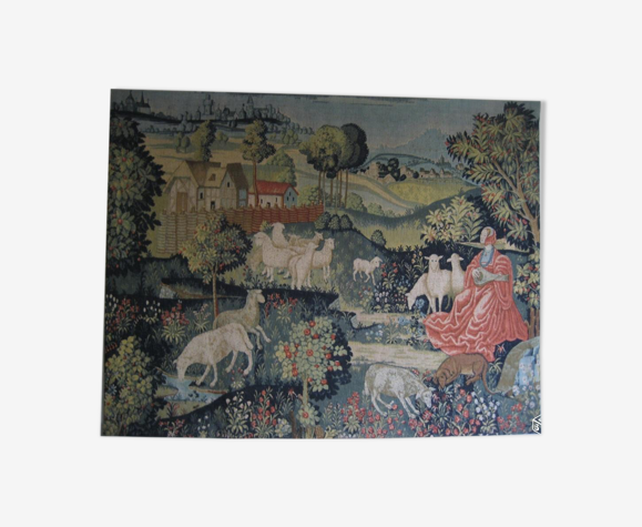 AUBUSSON Robert FOUR wall tapestry | Selency