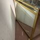 1970s brass bar with a mirrored front from the 20th century.