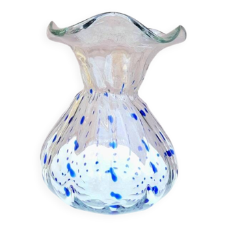 Vase art déco en cristal de Bohème, J.Loetz, 1930.