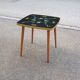 Vintage coffee table stylized oriental décor 1960