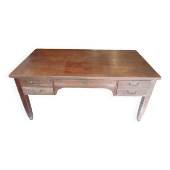 Large wooden desk